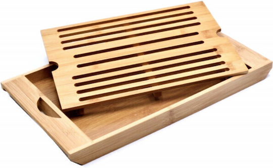 Tocatoare De Bucatarie Pentru Pâine Bambus 37 X 22 Cm