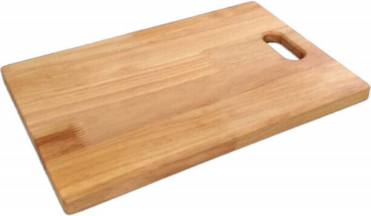 Universal Bambus Holz Küchen Schneidebretter Griff Pufo Braune 36 X 26 Cm