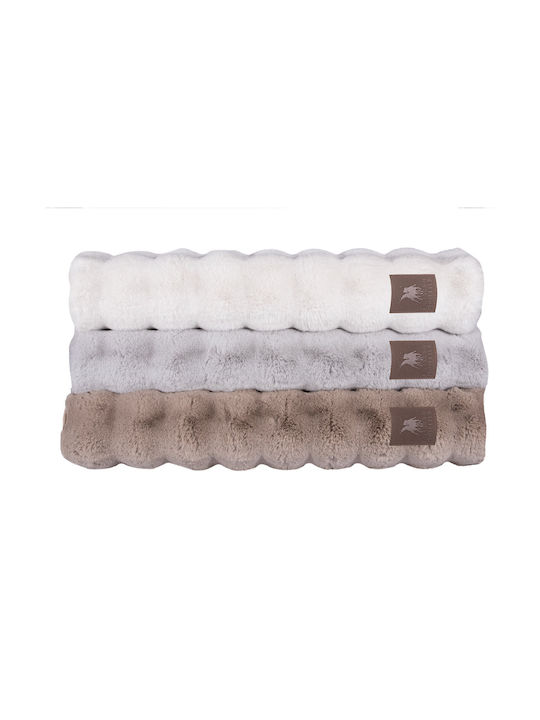 Greenwich Polo Club 3111 Αντιολισθητικό Χαλί Ορθογώνιο White 75x140cm
