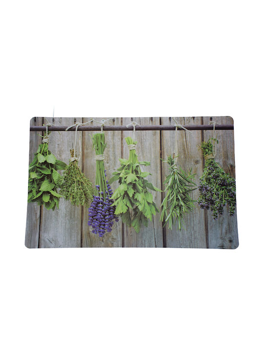 Plate Support Set Serving Meals Pufo Plants Design 6 Pieces