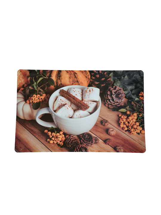 Seturi de masă Support Plate Servire Mese Pufoare Plăcere Design de Toamnă 6 Bucăți