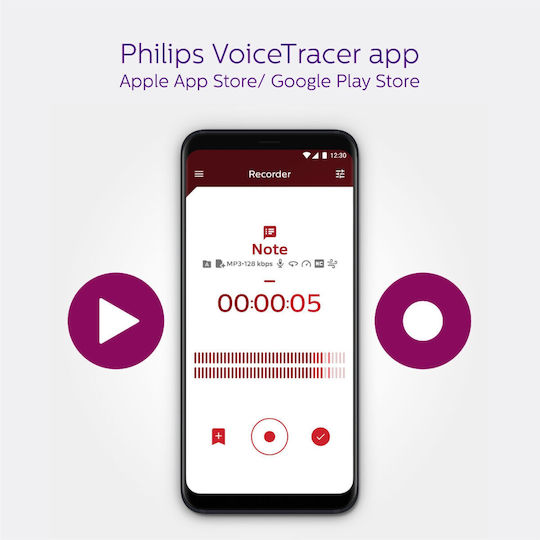 Philips Диктофон Voice Recorder Dvt 8115 DVT8115
