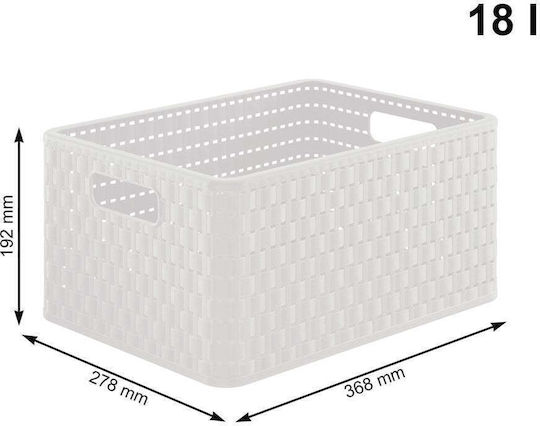 Rotho Babydesign Επιδαπέδια Ραφιέρα Μπάνιου Πλαστική με 3 Ράφια 71.2x32.5x37.5cm Λευκή