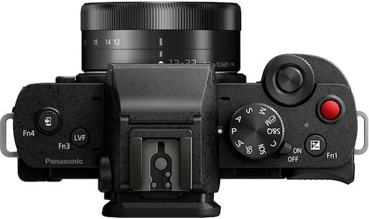 Panasonic Lumix DC-G100D Mirrorless Camera Kit (G Vario 12-32mm F3.5-5.6 Asph. Mega OIS) Black