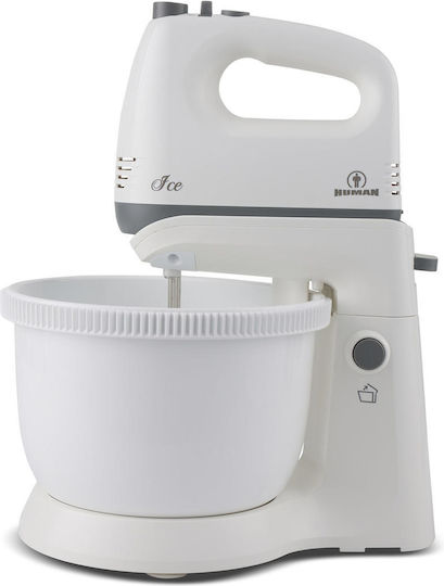 Human HU3009 Mixer with Plastic Container 3.4lt 400W White