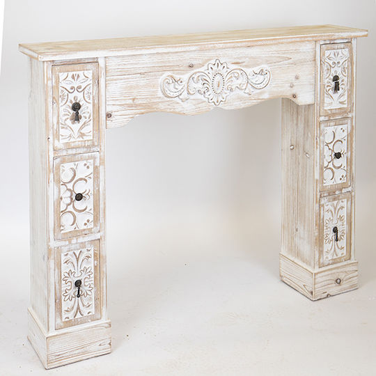 Χαλύβδινη Πρόσοψη Τζακιού 120x95cm