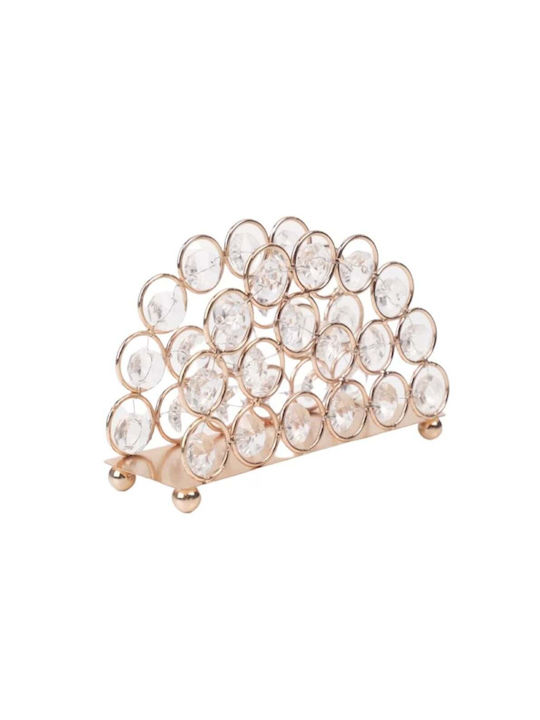 Serviettenhalter Gold 13.5x8cm
