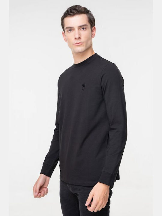 Karl Lagerfeld Long Sleeve Blouse BLACK