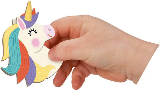 Janod Magnetic Construction Toy Unicorns for Children Aged 3+
