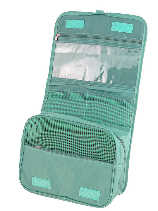 TnS Toiletry Bag in Turquoise color