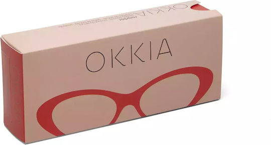 Okkia Lina Γυναικεία Γυαλιά Πρεσβυωπίας +1.50 σε Κόκκινο χρώμα