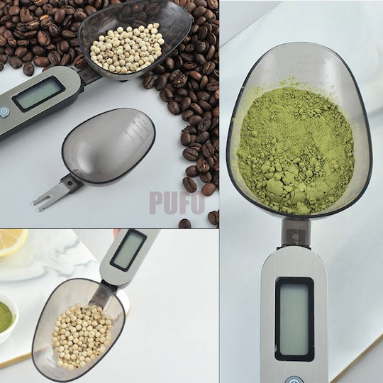 Digital Spoon Scale Pufo Weighing Butter Flour Tea Spices 2 Included Heads