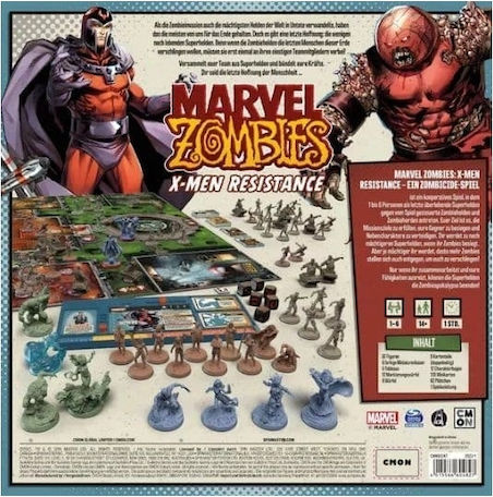 Επιτραπέζιο Παιχνίδι Zombies: X-men Resistance για 1-6 Παίκτες (EN) Marvel
