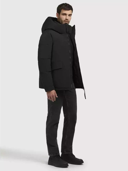 Geacă de Iarnă Puffer Negru