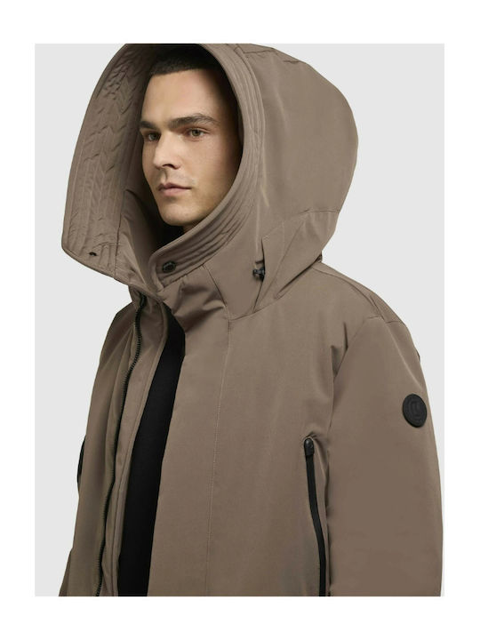 Jacke Wasserdicht Taupe