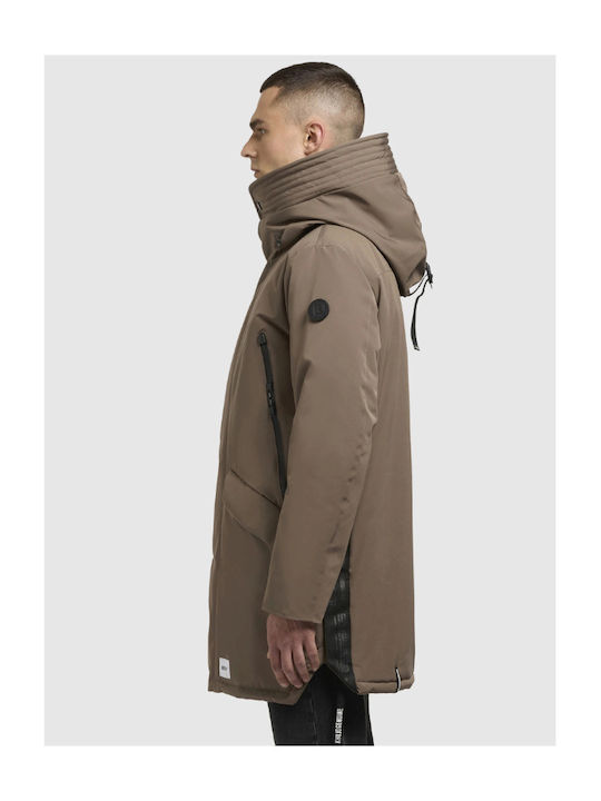 Jacke Wasserdicht Taupe