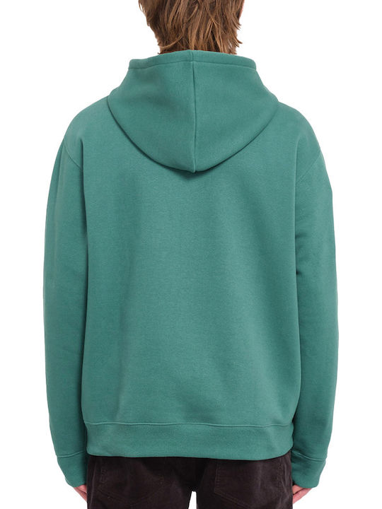 Volcom Sweatshirt with Hood Sea Green