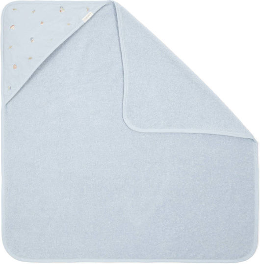 Little Dutch Baby Bath Towel with Hood 75x75cm
