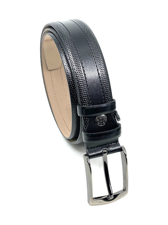 Legend Accessories Men's Artificial Leather Belt BLACK.P.U.