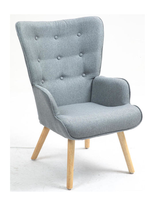 Burnaby Armchair Gray 68x68x97.5cm