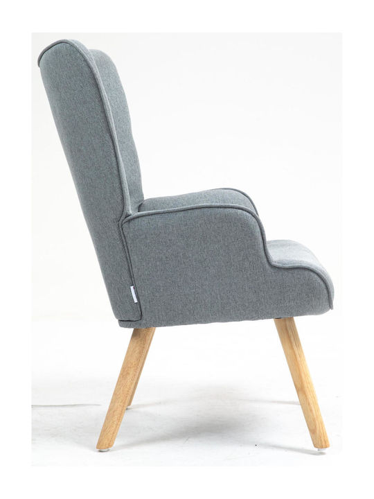 Burnaby Armchair Gray 68x68x97.5cm