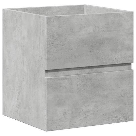 vidaXL Countertop with Sink L41xW45xH38.5cm Gray