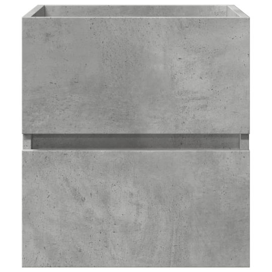 vidaXL Waschtisch ohne Waschbecken L41xB38.5xH45cm Gray