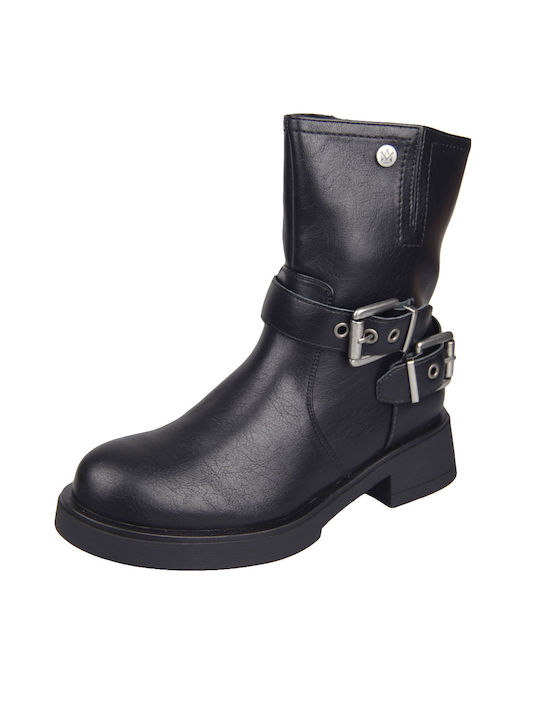 Envie Shoes Biker Boots Black E15-20337-34