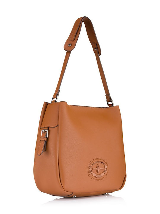 U.S. Polo Assn. Women's Bag Shoulder Tabac Brown