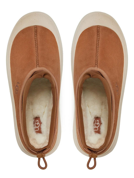 Tasman Weather Suede Γυναικεία Μποτάκια Καφέ