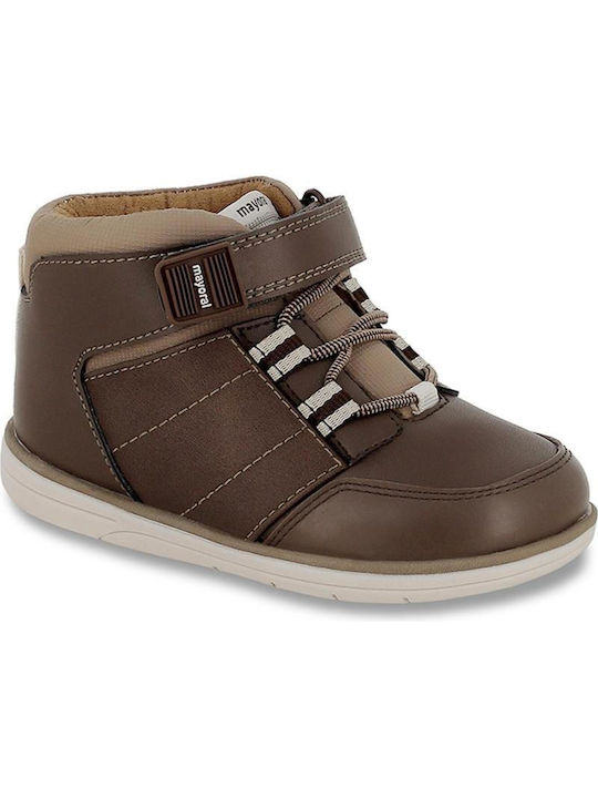 Mayoral Kids Boots Brown