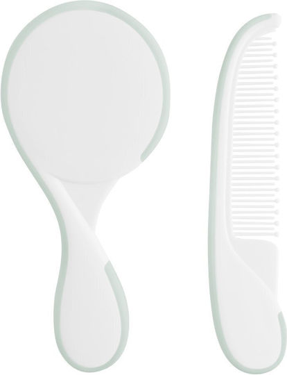 Kikka Boo Utility Mint Brush and Comb Set