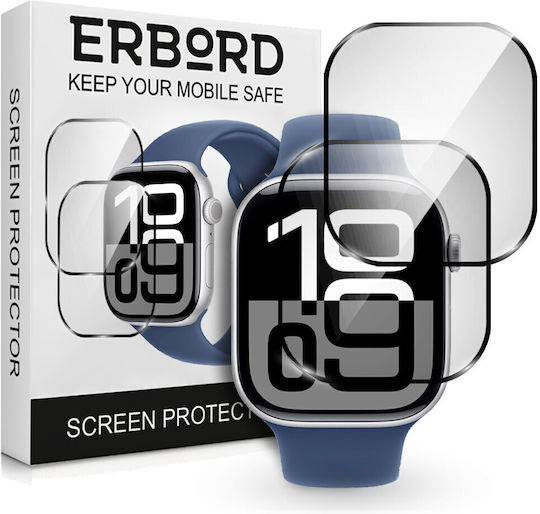 2x Hybridglas Erbord Apple Watch 10 42mm
