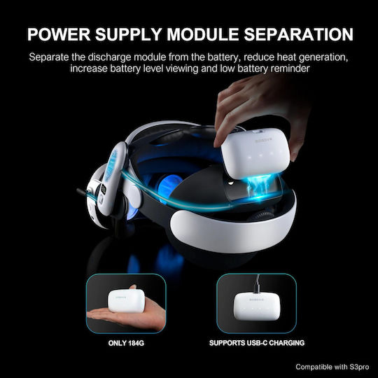 Bobovr B100 Akku Bobovr S3 Pro Meta Quest 3