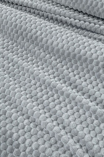 Guy Laroche Smoothie Set Decke Fleece Übergröße 220x240cm Silber