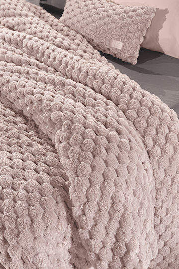 Guy Laroche Elixir King Size 260x240εκ. Old Pink