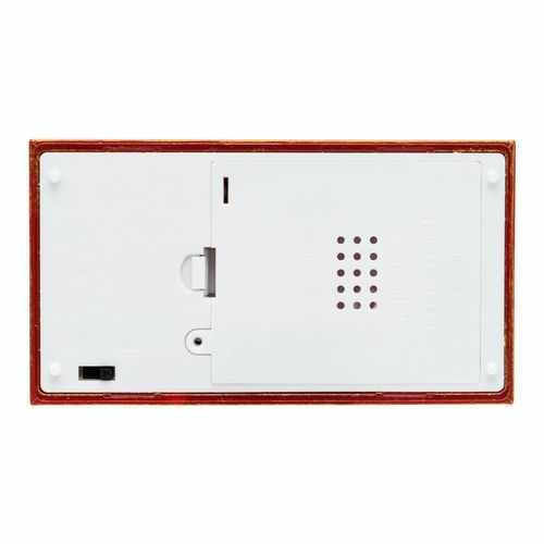 Christmas Decorative Traffic Light Lighted with Santa Claus 10x4x25cm