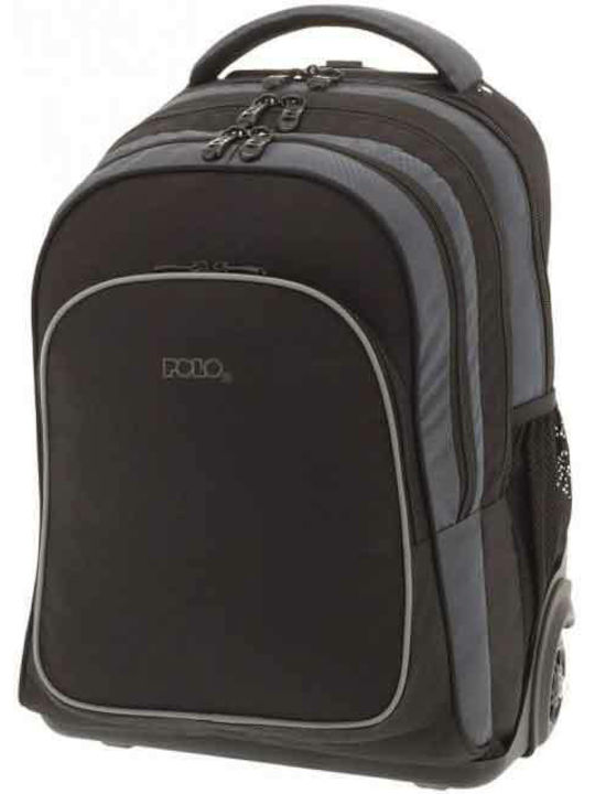 Polo Compact School Bag Trolley Elementary, Elementary in Black color 35lt