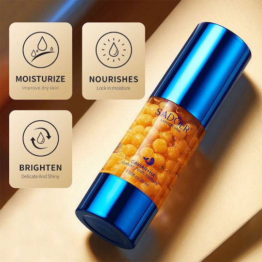 Sadoer Ενυδατικό & Αντιγηραντικό Serum Προσώπου με Χαβιάρι & Υαλουρονικό Οξύ 30ml