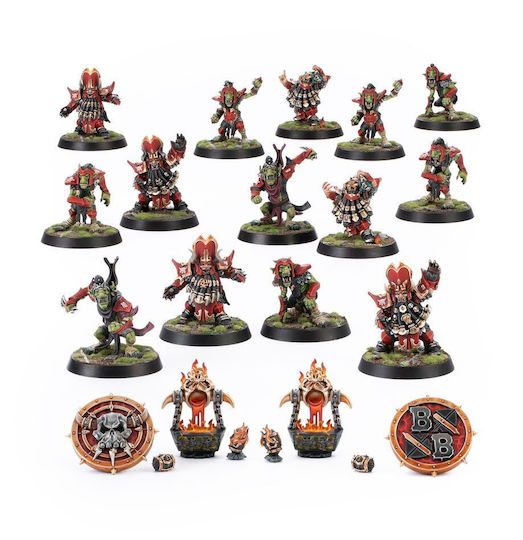 Echipa de Haos Pitic Blood Bowl Zharr-naggrund Ziggurats 201-11