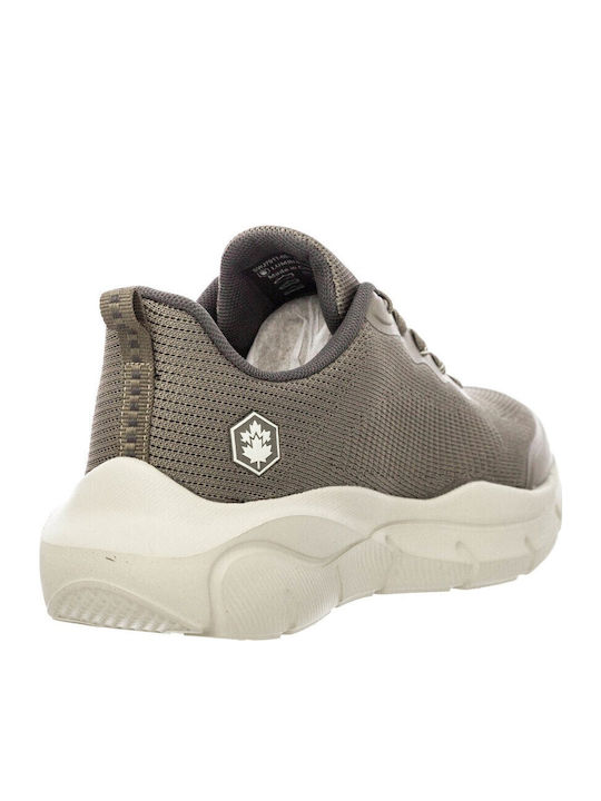Damen Sneakers Dark Beige