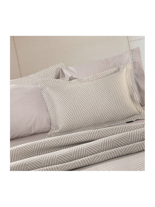 Guy Laroche Vigo Κουβέρτα Πικέ Μονή 160x260εκ. Linen