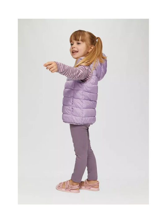 s.Oliver Kinderjacke Ärmellos Lilac-purple