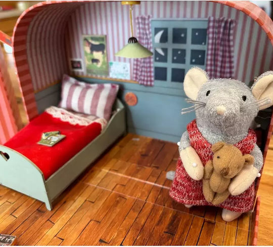 The Mouse Mansion Ξύλινο Κουκλόσπιτο 16εκ.