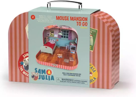 The Mouse Mansion Ξύλινο Κουκλόσπιτο 16εκ.