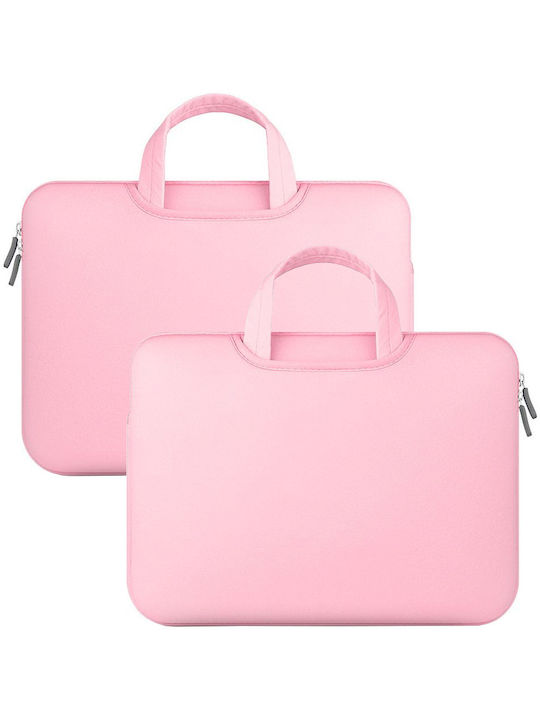 Tech-Protect Airbag Tasche Schulter / Handheld für Laptop 14" in Rosa Farbe