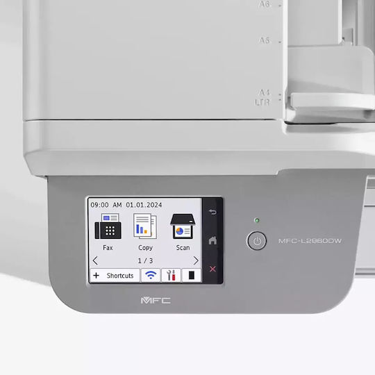 Brother MFC-L2960DW Alb-negru Multifuncțional Laser cu WiFi și Mobile Print