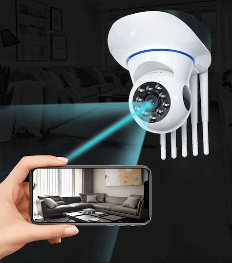 101020241322 IP Κάμερα Παρακολούθησης Wi-Fi Full HD 1080p με Αμφίδρομη Επικοινωνία και Φακό 2.4mm