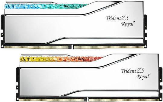 G.Skill Trident Z5 Royal Neo EXPO DDR5 32GB RAM with 2x16GB Modules and Speed 6400 for Desktop