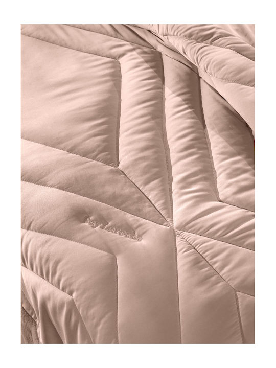 Guy Laroche Duvet Set Queen 240x250cm Columbia Old Pink 3pcs 380 GSMGsm